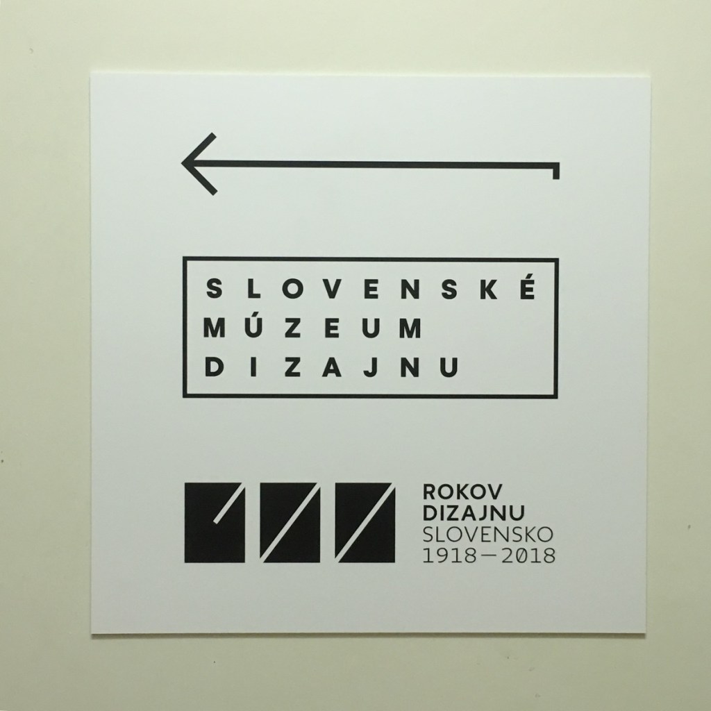 Musée du Design Slovaque SCD Bratislava Slovenské Muzeum Dizajnu