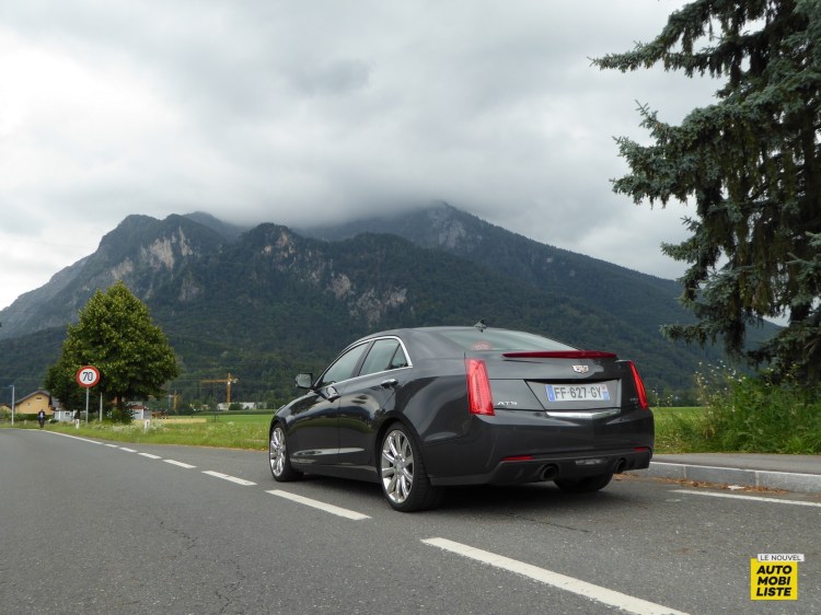 Deutsche Alpenstrasse Cadillac ATS