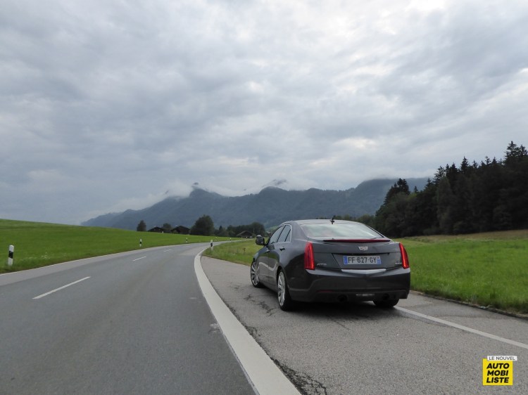 Deutsche Alpenstrasse Cadillac ATS